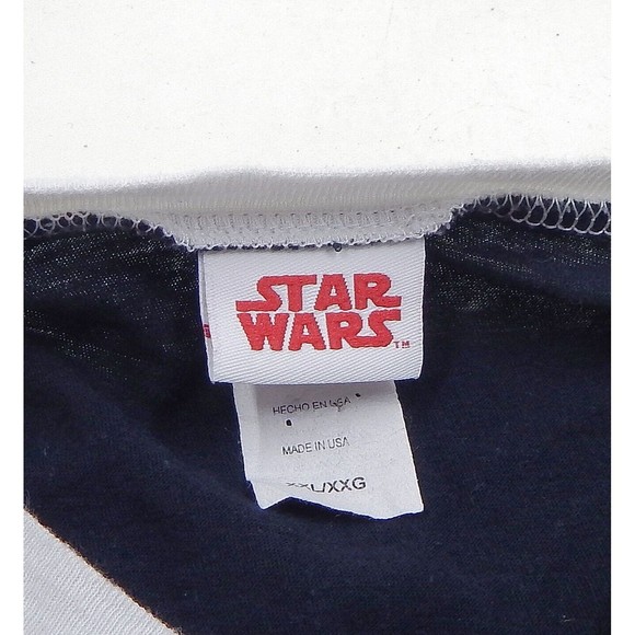 Lucasfilm Ltd Star Wars Empire Strikes Back Shirt Raglan Sleeve XXL Made In USA - Picture 4 of 12